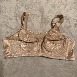 Playtex 18 Hour Wirefree Bra Posture Boost PowerSupport Side Back Smoothing E525